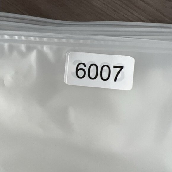 Max Studio Sheath Dress Small Black Nude Lace Stretch Ruffle V-Neck Whimsygoth - Picture 8 of 8